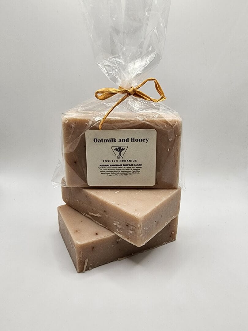 Oatmilk & Honey Natural Soap - Image 2